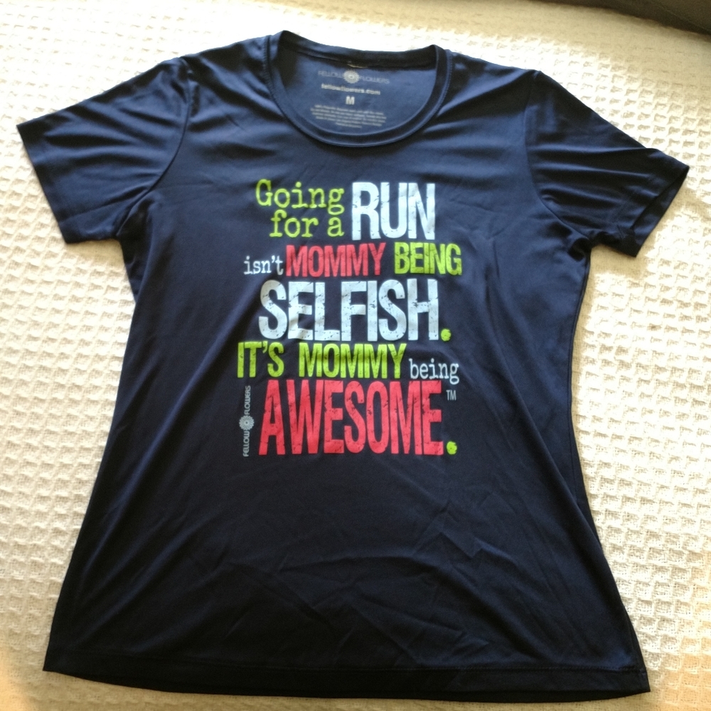 Fellow Flowers Tech Shirt